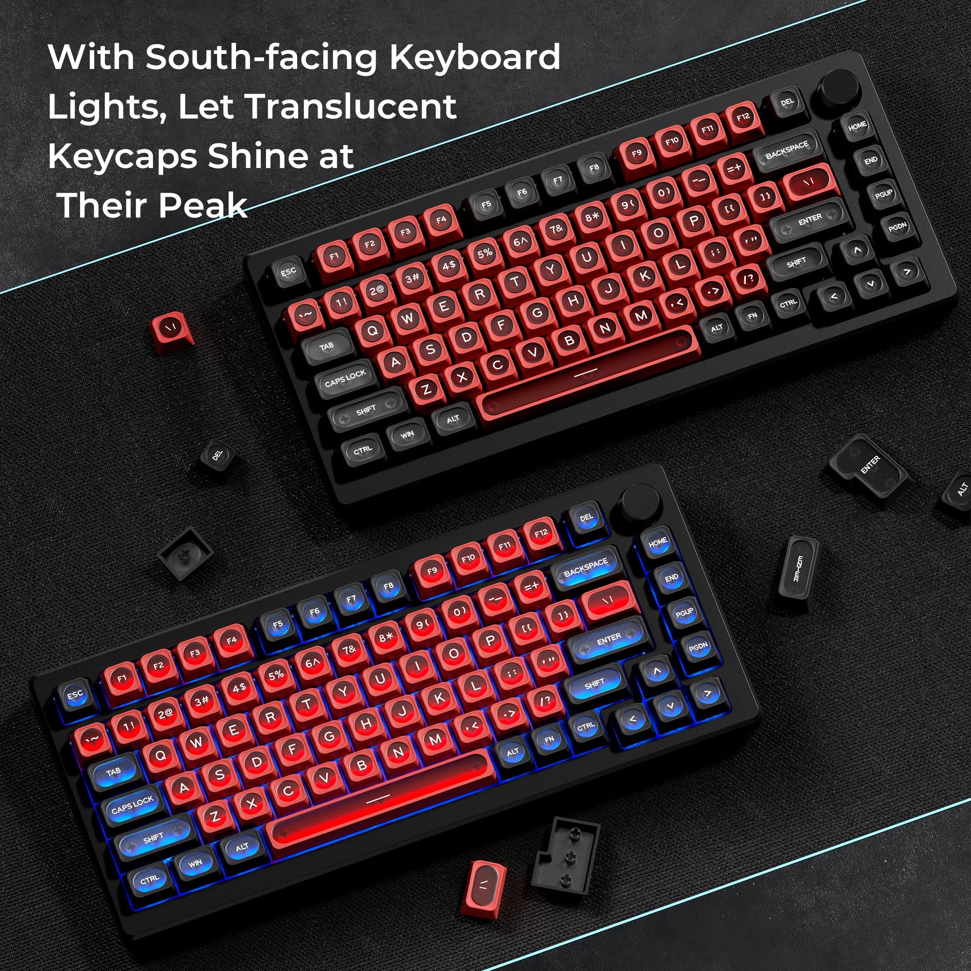 XVX Cats eye MAX Profile Dye-Sub PBT Keycap Set 136-Key