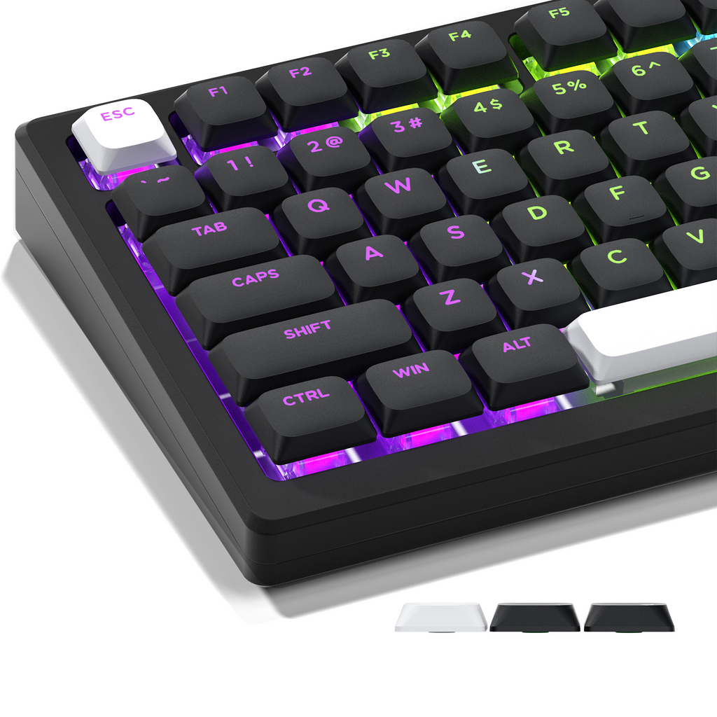 XVX Skyline R2 Low-Profile PBT Double-Shot Keycaps