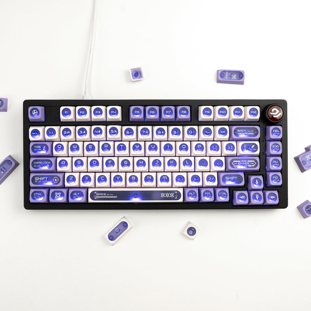 XVX Cats eye MAX Profile Dye-Sub PBT Keycap Set 136-Key