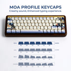 XVX Keycaps — Fugaku Lake Suwa MOA Profile PBT Dye-Sub Set, 132 Keys