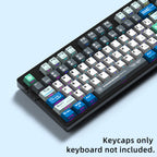 Angel Nuclear Power PBT Keycap Set – 129 Keys, Cherry Profile, Side Shine-Through