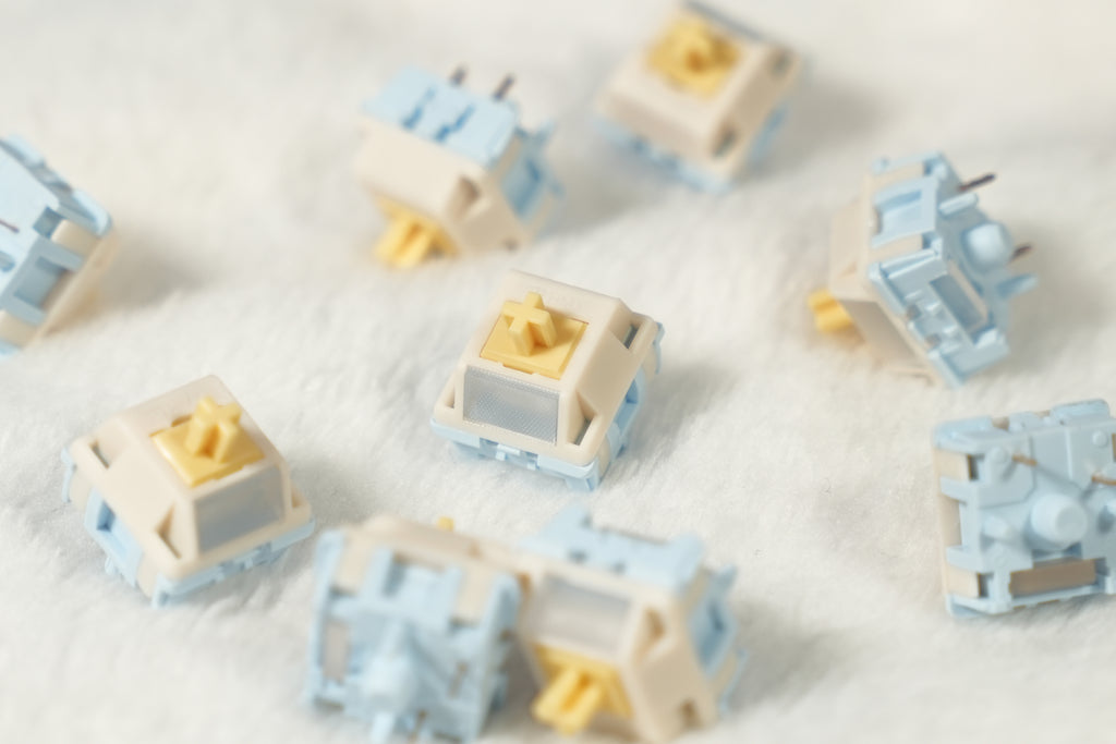 HMX Cream Tea Tactile Switches