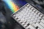 XVX Keycaps Shine Through — Wedge PRISM ABS Double-Shot Base + Frost PC Kit
