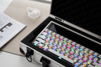 XVX Keycaps Shine Through — Wedge PRISM ABS Double-Shot Base + Frost PC Kit
