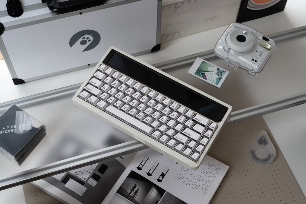 XVX Keycaps Shine Through — Wedge PRISM ABS Double-Shot Base + Frost PC Kit