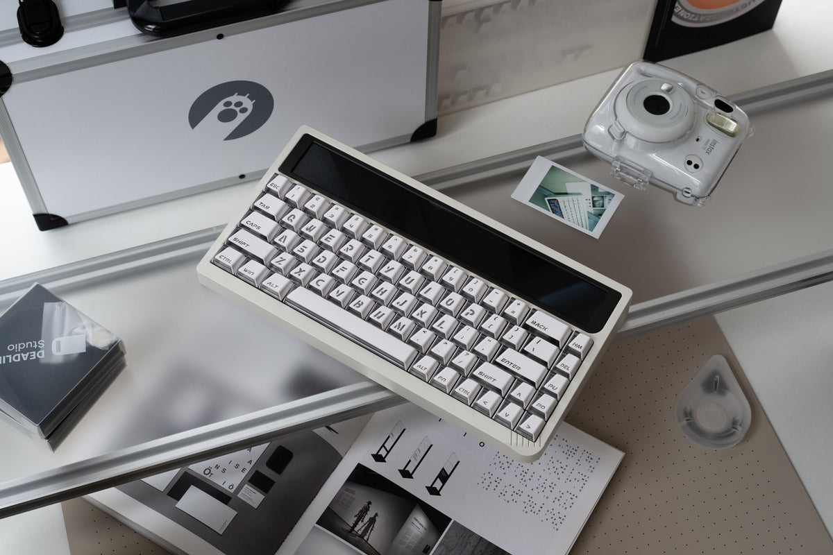XVX Keycaps Shine Through — Wedge PRISM ABS Double-Shot Base + Frost PC Kit