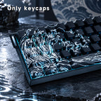 New Ukiyo-e PBT Keycap Set – 129 Keys, Cherry Profile, Side Shine-Through