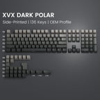 XVX Gradient Side-Print OEM Keycaps (136 Keys)