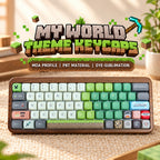 Minecraft PBT Keycap Set – 112 Keys, MOA Profile, Dye-Sub