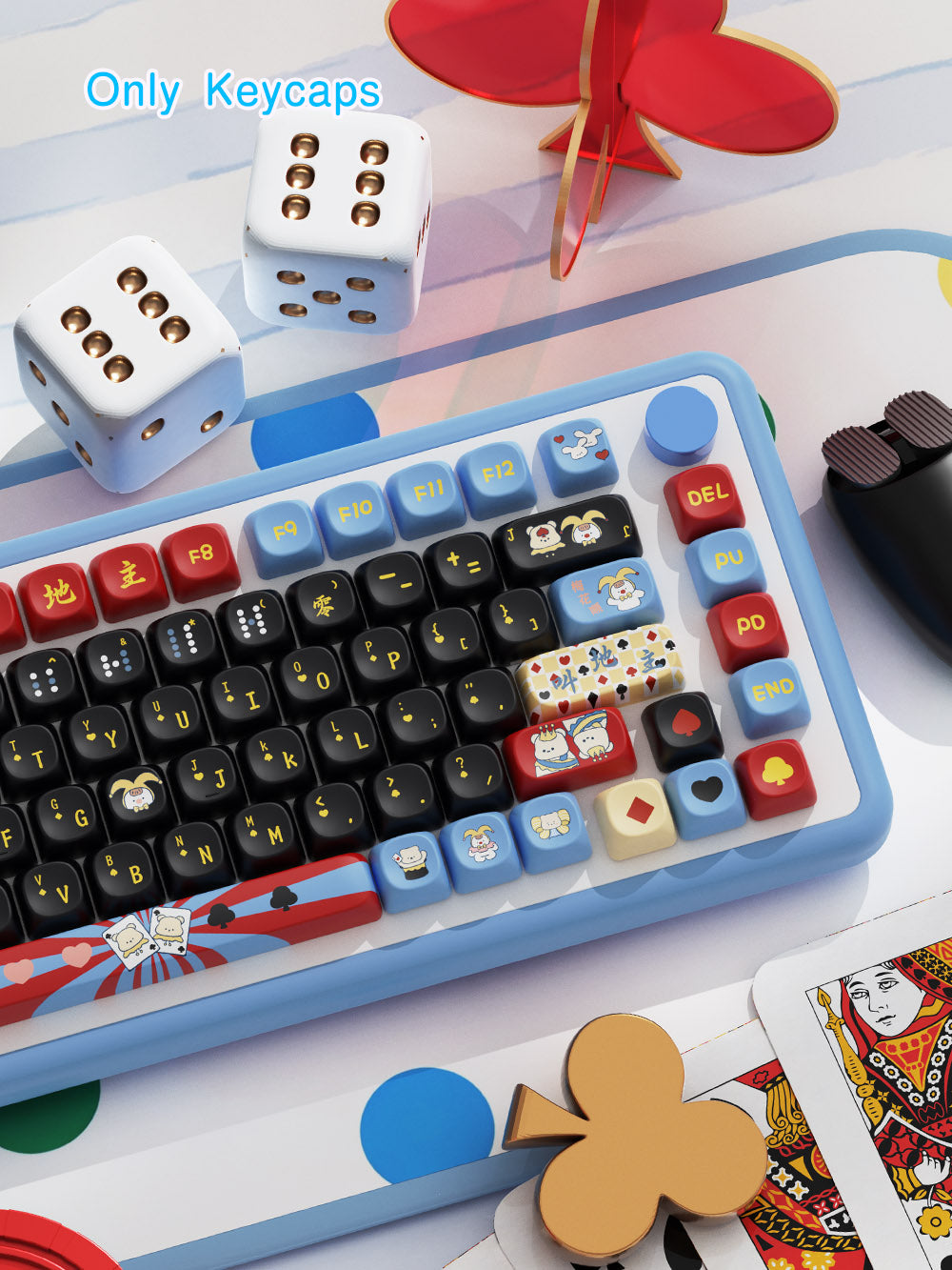 Landlords PBT Keycap Set – 112 Keys, MOA Profile, Dye-Sub