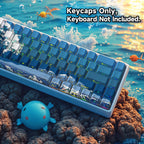 Ukiyo-e PBT Keycap Set – 129 Keys, Cherry Profile, Side Shine-Through
