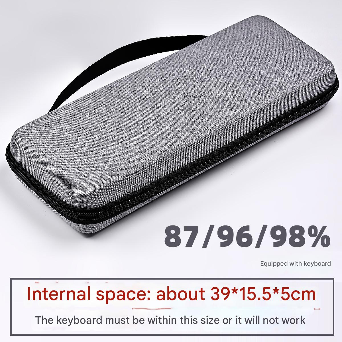 Kelowna Mechanical Keyboard Carrying Case – Waterproof EVA Storage Bag (Multiple Sizes)