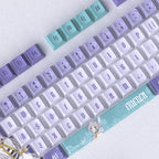 Frieren Anime Purple PBT Keycap Set