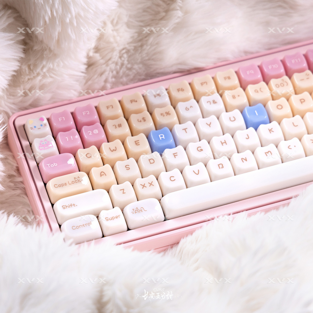 XVX House Cat MAO Profile Keycaps Set