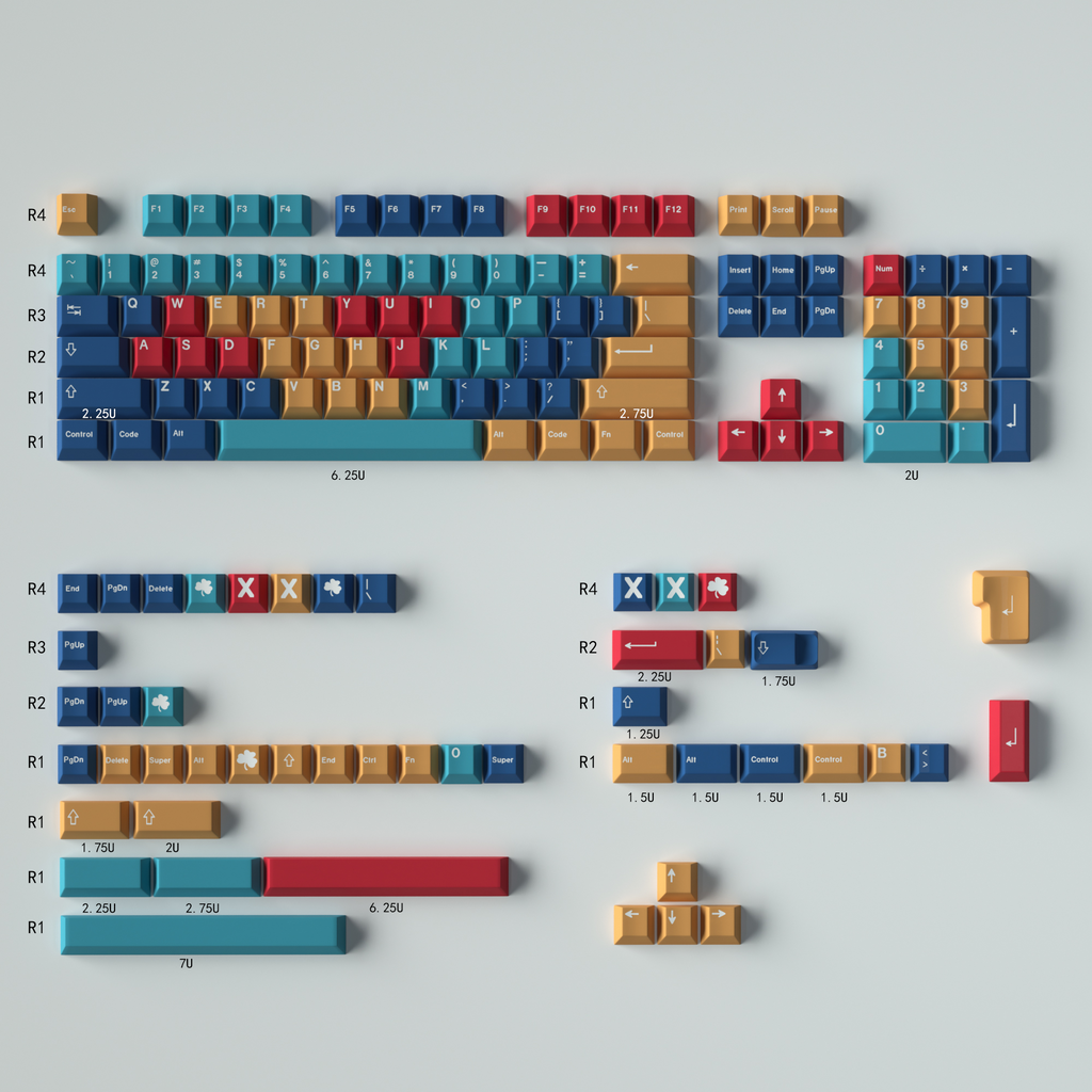 Panels-GMK Inspired PBT Keycap Set