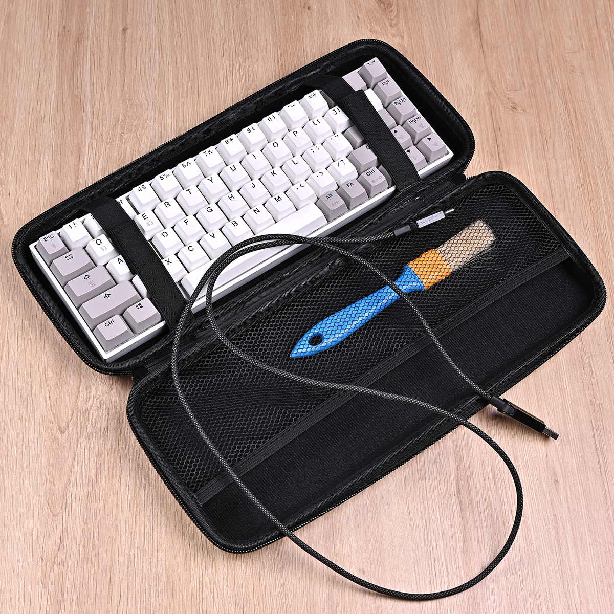 Kelowna Mechanical Keyboard Carrying Case – Waterproof EVA Storage Bag (Multiple Sizes)
