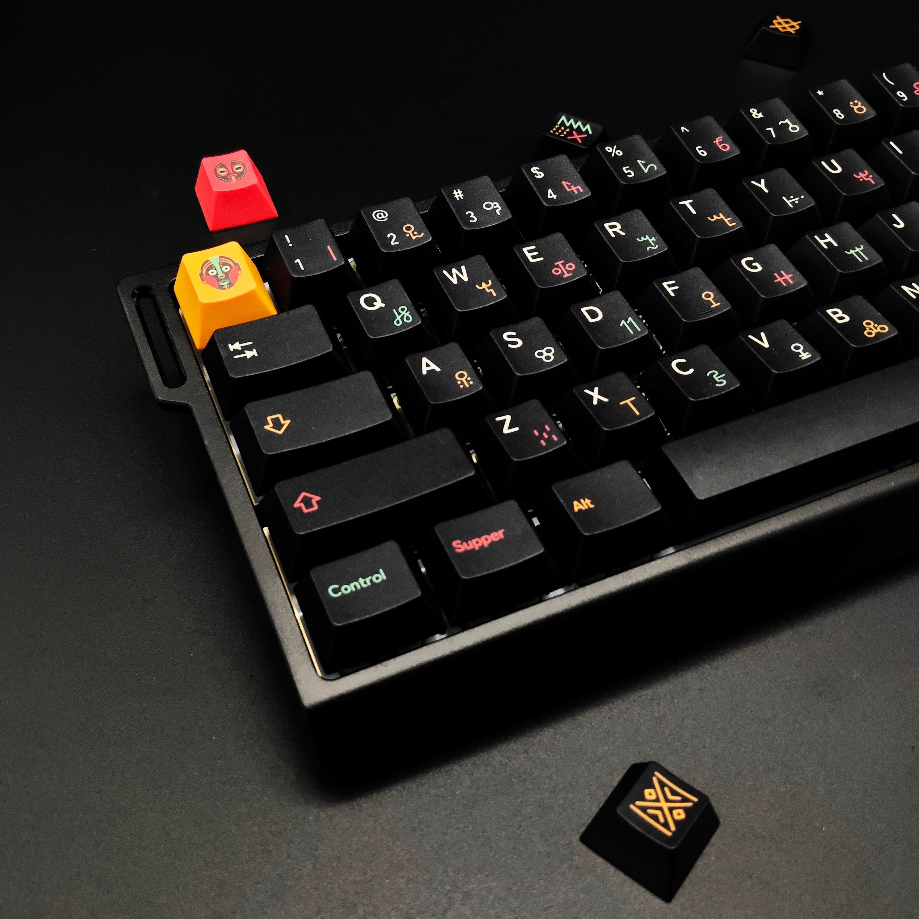 GMK Tribal PBT Keycaps Five-Sided Sublimation