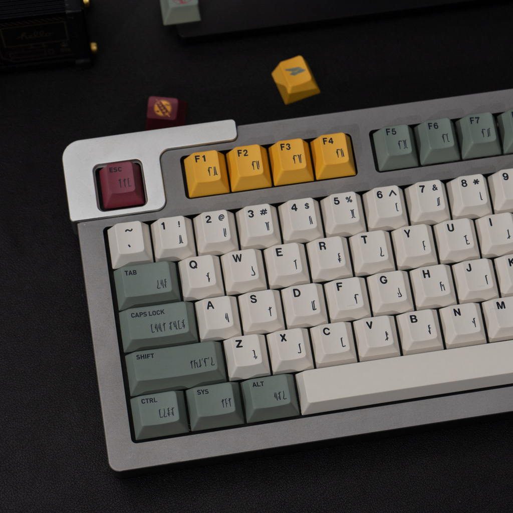 StarWars Boba Fett-GMK Inspired PBT Keycap Set
