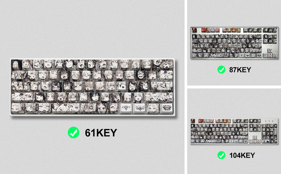 XVX Anime Side-Backlit Keycap