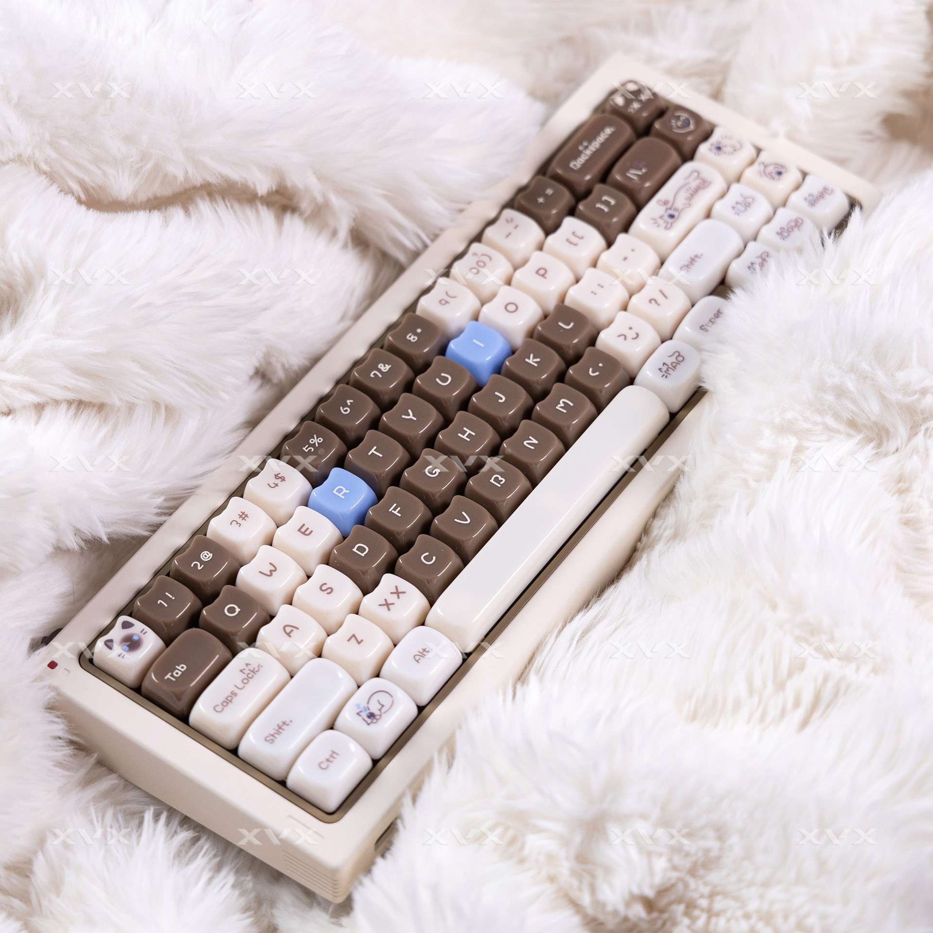 XVX House Cat MAO Profile Keycaps Set