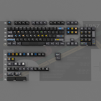 New York Subway Cherry PBT Keycap Set – 136 Keys