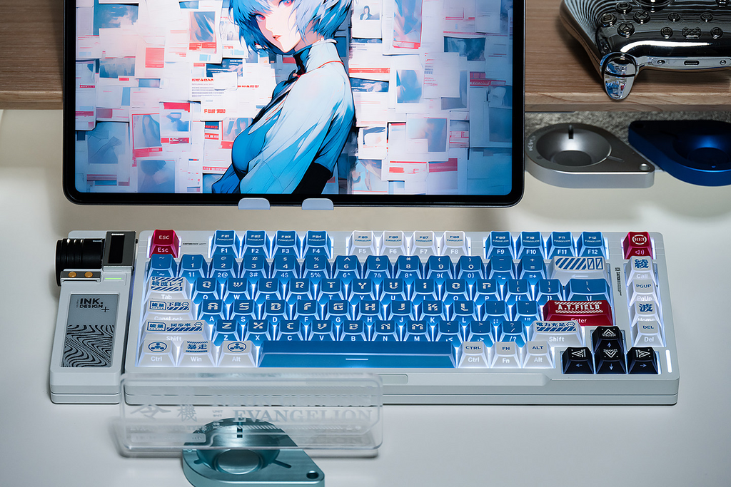 Blue Lilith Cherry PBT Keycap Set – 131 Keys + 46 PC Keys