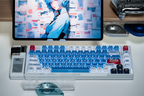 Blue Lilith Cherry PBT Keycap Set – 131 Keys + 46 PC Keys