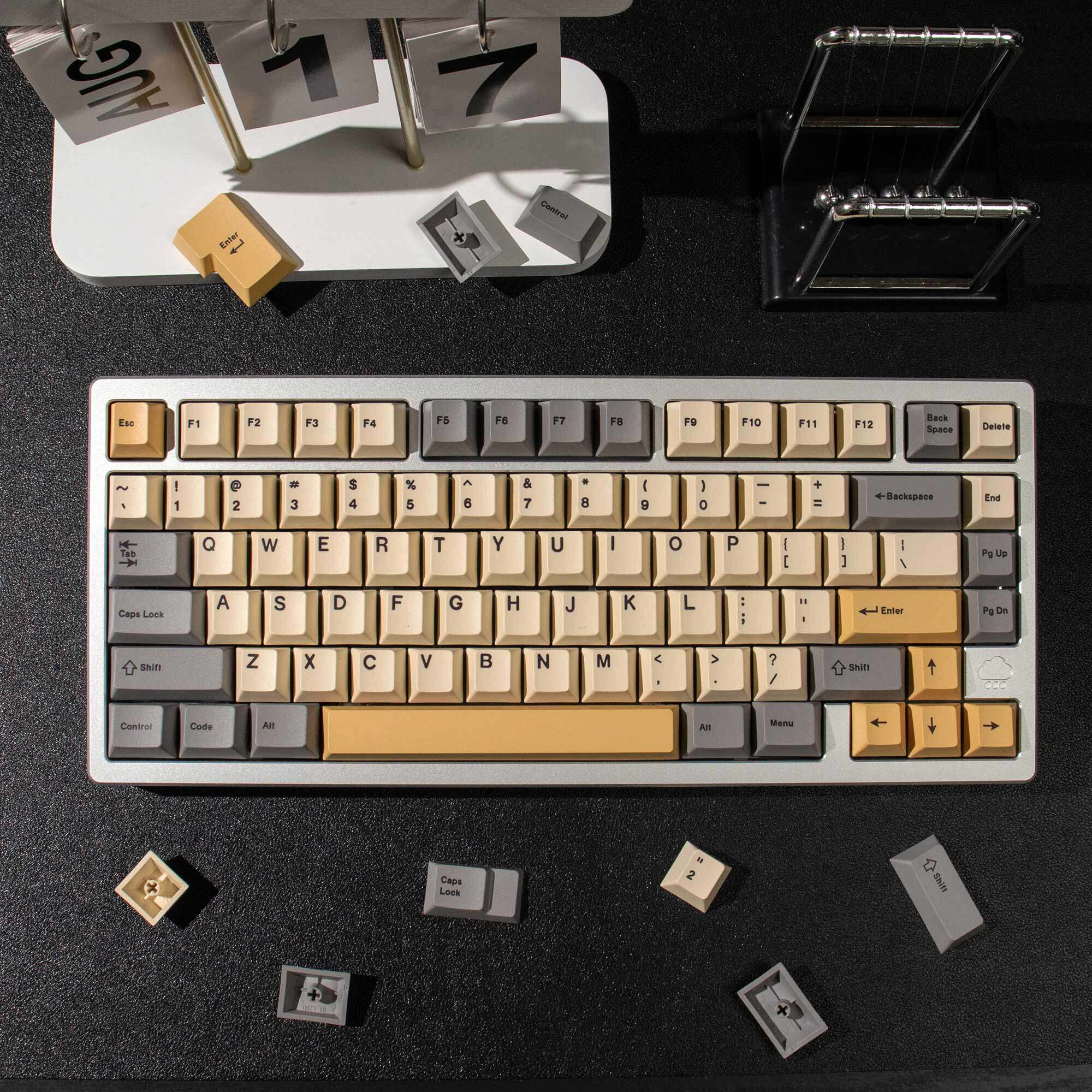 Desert Style Cherry PBT Keycap Set – 144 Keys
