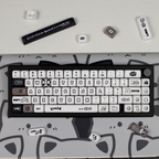 Cat & Dog MOA PBT Keycaps – Dye-Sub (131 Keys)