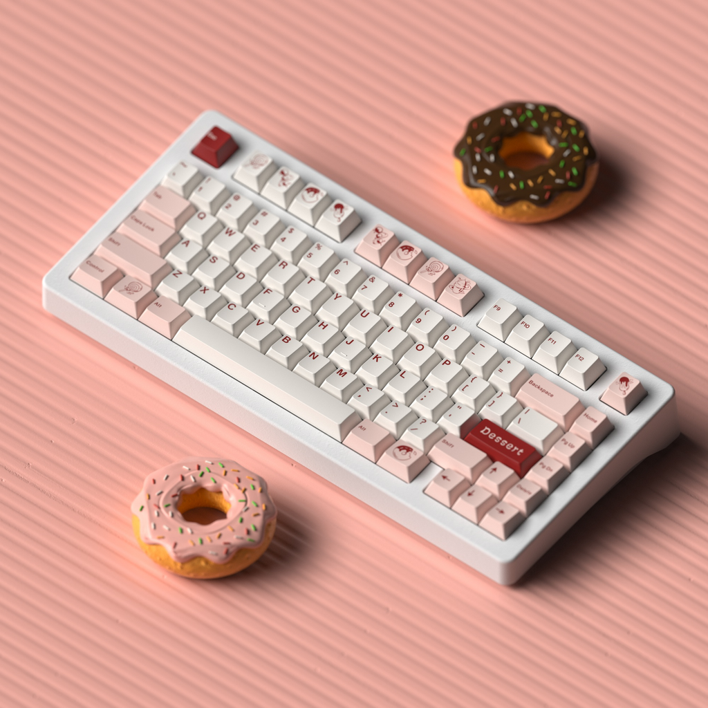 JKDK Dessert PBT Keycaps