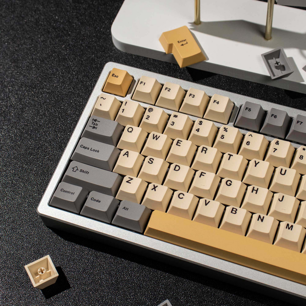 Desert Style Cherry PBT Keycap Set – 144 Keys