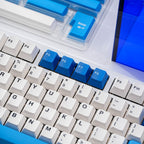 PBT Keycaps Double-Shot — Blue Ocean Sequence Set, 171 Keys