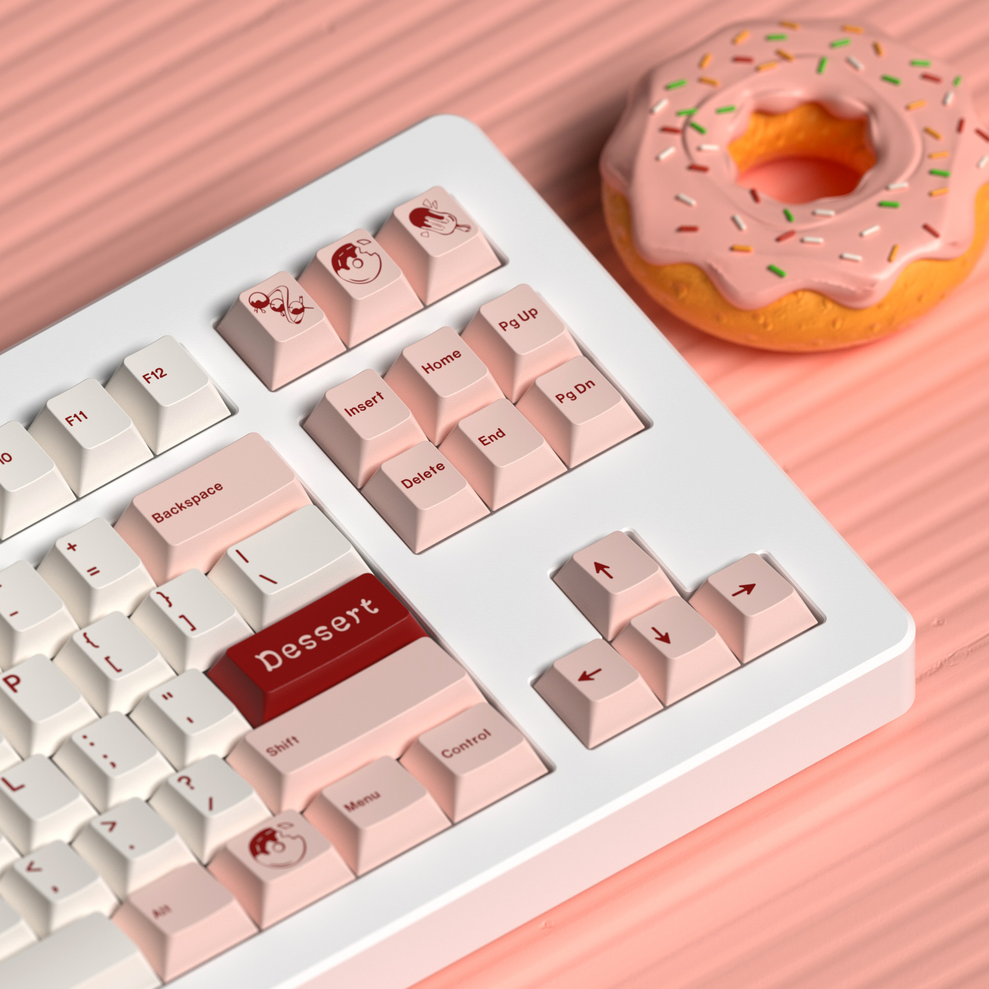 JKDK Dessert PBT Keycaps