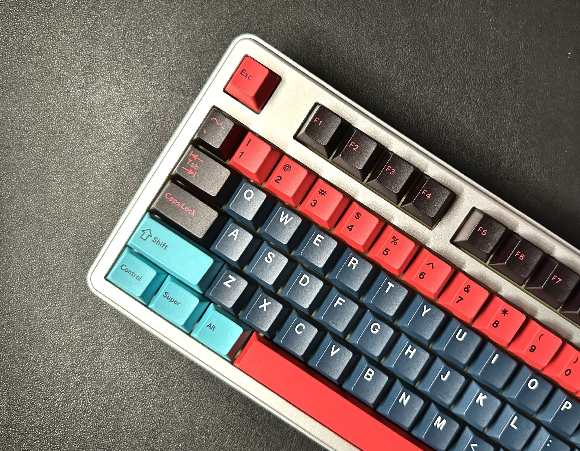 Neon Light Inspired Keycap Set – Cherry Profile PBT 160 Keys