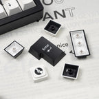 WOB Minimalist Double-Shot PBT Keycap Set — 180 Keys, Cherry Profile