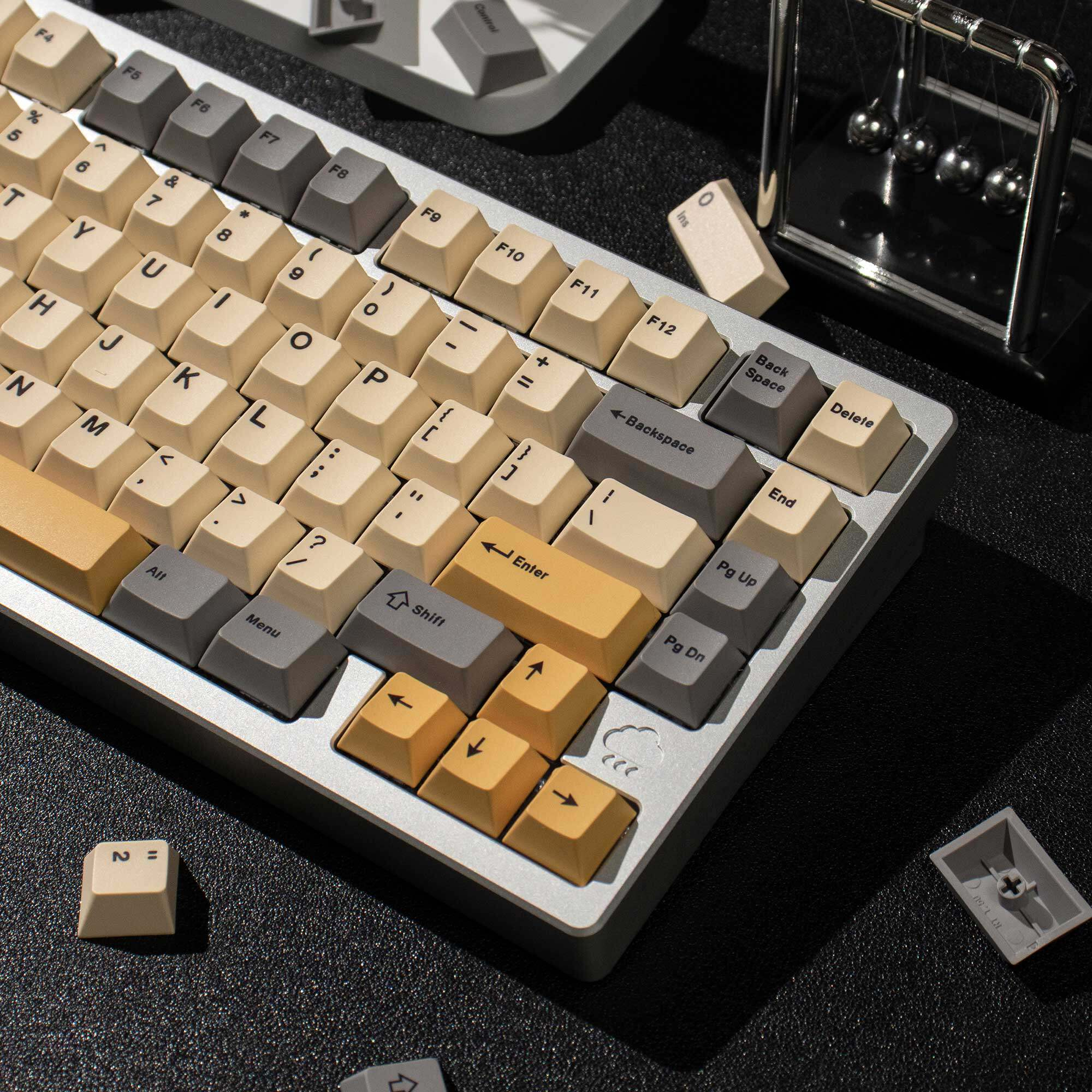 Desert Style Cherry PBT Keycap Set – 144 Keys