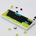 Cyberpunk Side Backlit Cherry PBT Keycap Set – 129 Keys