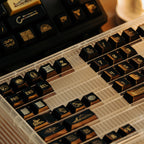 Egypt R2 Metallic Black Cherry PBT Keycap Set – 129 Keys