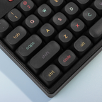 Mood Monsters Black PBT Keycap Set — 130-Key MOA Profile, Five-Sided Dye-Sub
