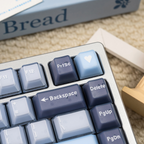 Blue Coconut Bubble Cherry PBT PC Keycap Set – 164 Keys
