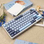 Blue Coconut Bubble Cherry PBT PC Keycap Set – 164 Keys