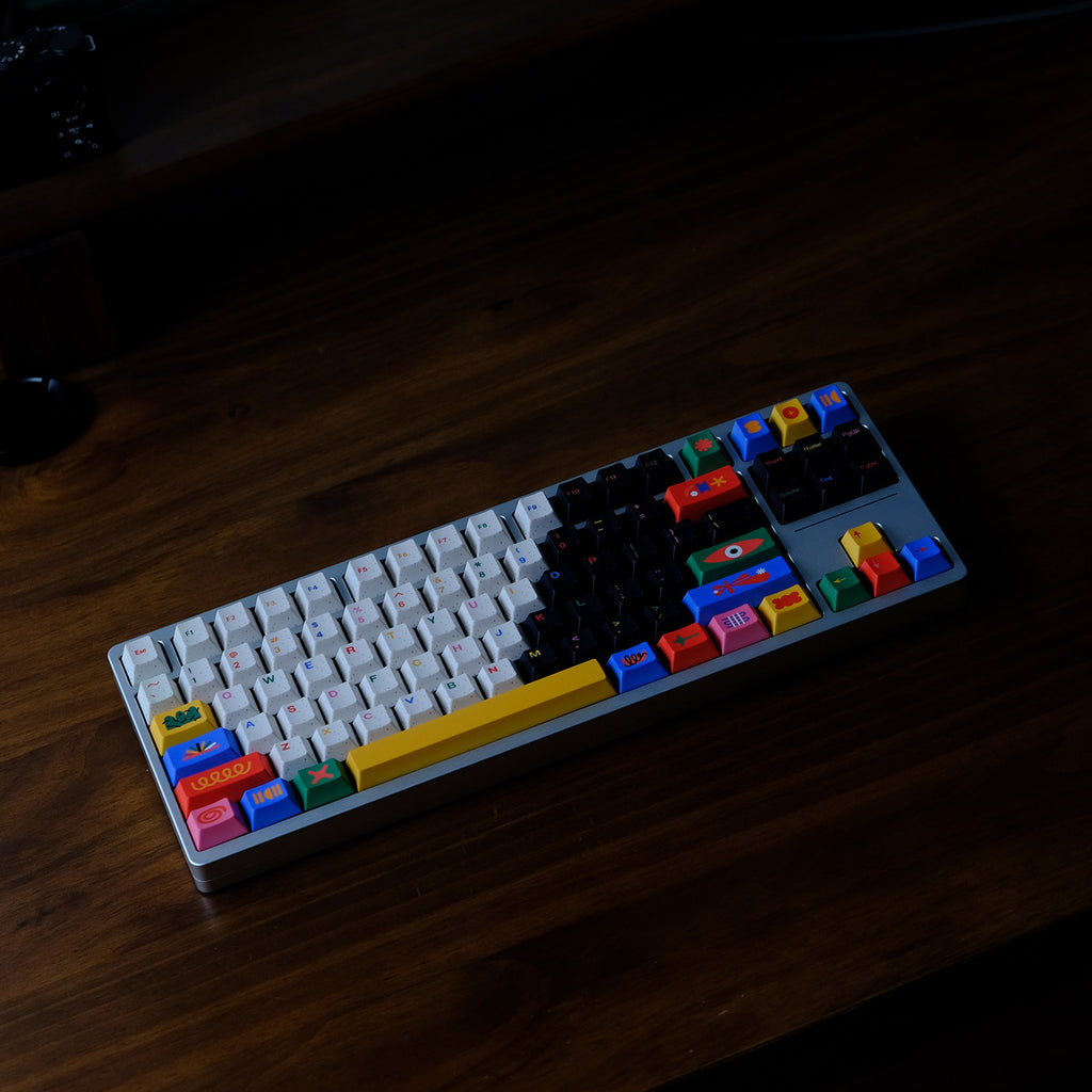 PBT Keycaps Dye-Sub — Motif Set, 142 Keys