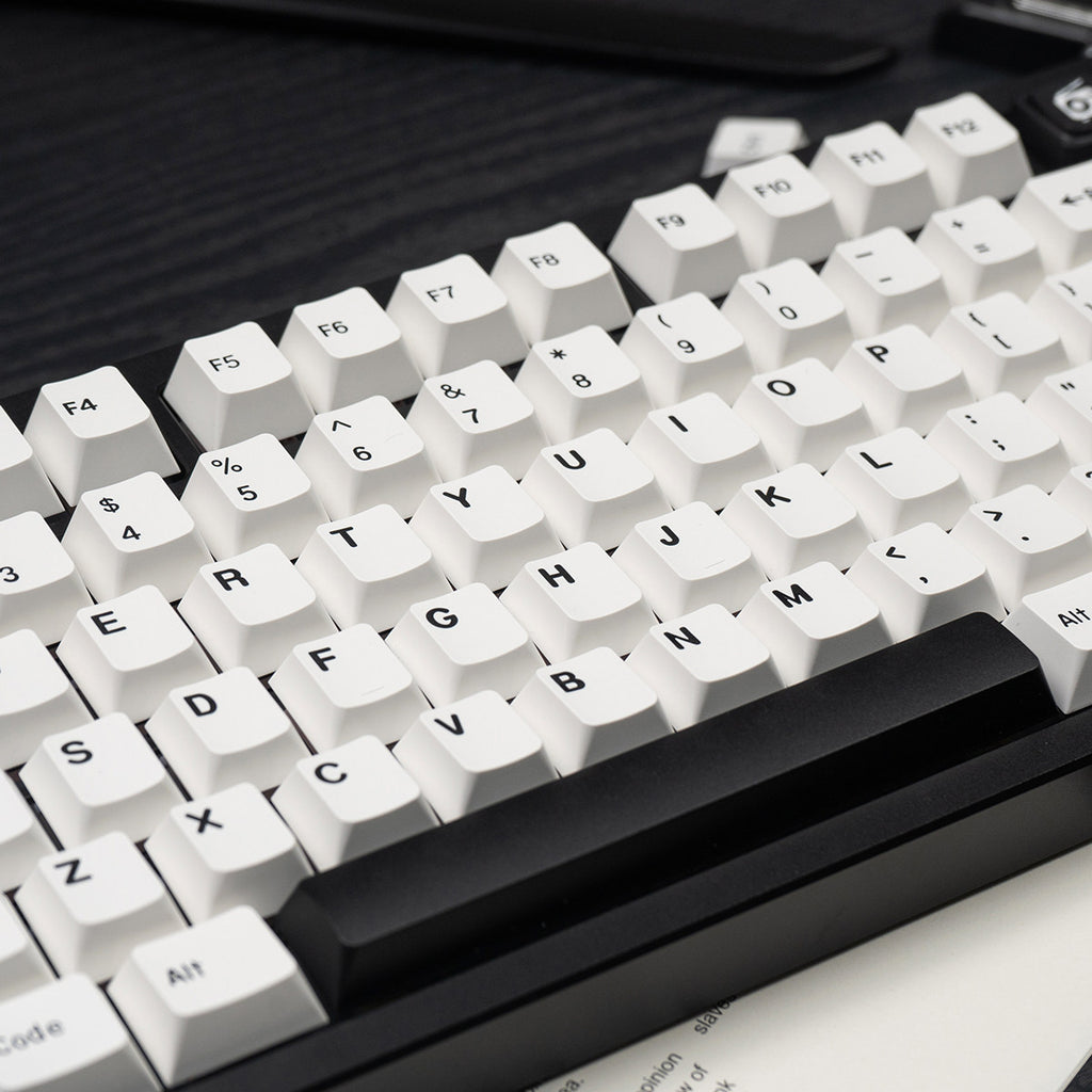 BOW Minimalist Double-Shot PBT Keycap Set — 180 Keys, Cherry Profile