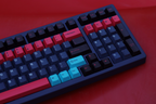 Neon Light Inspired Keycap Set – Cherry Profile PBT 160 Keys