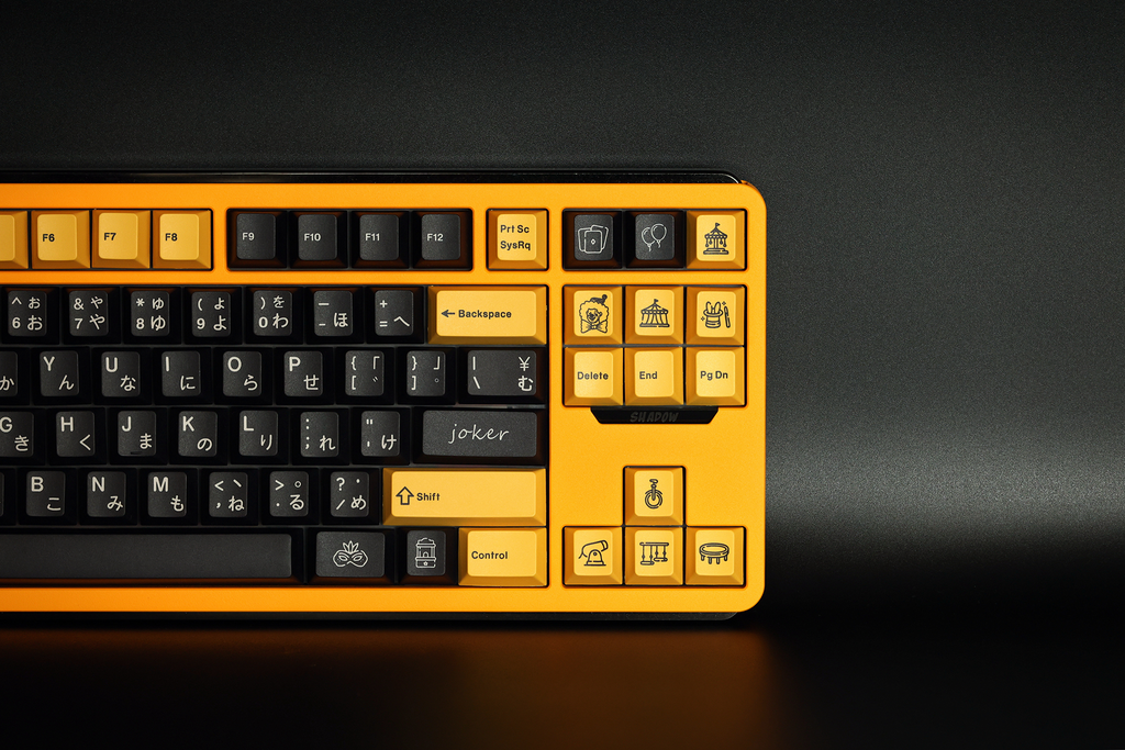 JKDK Joker PBT Keycaps – 143 Keys, Dye-Sub