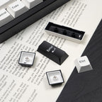 BOW Minimalist Double-Shot PBT Keycap Set — 180 Keys, Cherry Profile