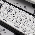 Cat & Dog MOA PBT Keycaps – Dye-Sub (131 Keys)