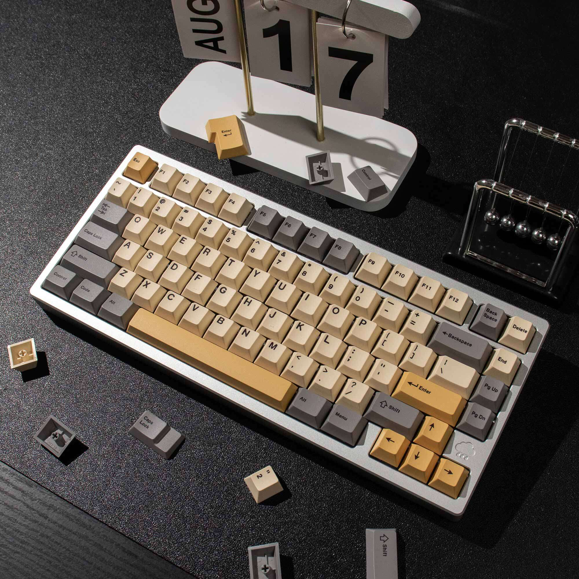 Desert Style Cherry PBT Keycap Set – 144 Keys