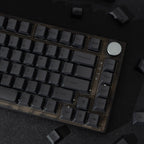 PBT Keycaps Black Dye-Sub — Carbon Black Complete Set, 143 Keys