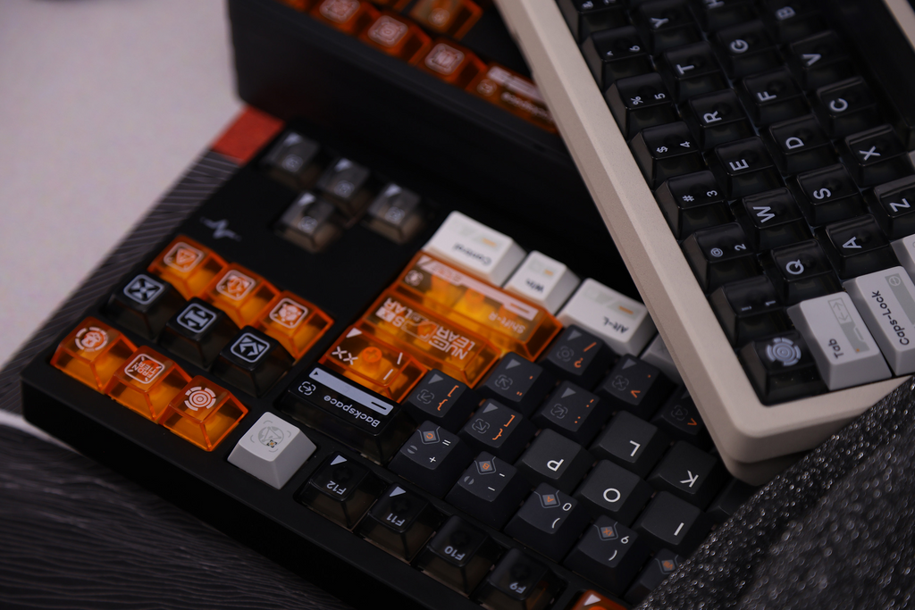 X Era PBT + PC Keycap Set – Cherry Profile Dye-Sub UV Keycaps